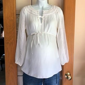 A Pea in the Pod maternity blouse